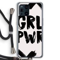 Girl Power #2: Oppo Find X3 Transparant Hoesje met koord