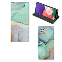 Bookcase voor Samsung Galaxy A22 5G Watercolor Mix