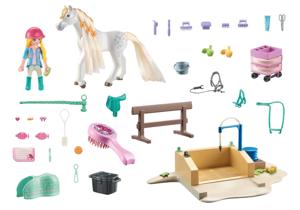 PLAYMOBIL Horses of Waterfall - Isabella en leeuwin speelset Constructiespeelgoed