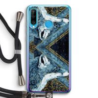 Golden Fox: Huawei P30 Lite Transparant Hoesje met koord