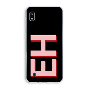Monogram: Samsung Galaxy A10 Transparant Hoesje