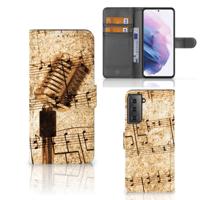 Samsung Galaxy S21 Plus | Telefoonhoesje met foto | Bladmuziek