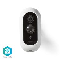 Nedis WIFICBO30WT Smartlife Camera Voor Buiten Wi-fi 1920x1080 Ip65 Met Bewegingssensor Nachtzicht - thumbnail