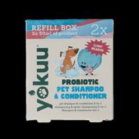 Probio shampoo & conditioner huisdieren navul 2 Stuks