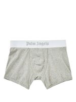 Palm Angels lot de boxers à bande logo - MELANGE GREY