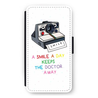 Smile: iPhone 12 mini Flip Hoesje