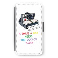 Smile: iPhone 12 mini Flip Hoesje