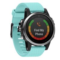 Snelle verwijderbare siliconen polsband voor fenix 5S 20mm (mintgroen)