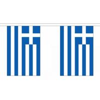 Landen feest vlaggetjes - Griekenland thema - 9 meter - vlaggenlijn