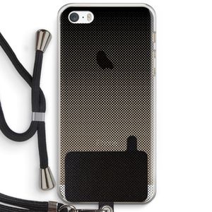 Musketon Halftone: iPhone 5 / 5S / SE Transparant Hoesje met koord