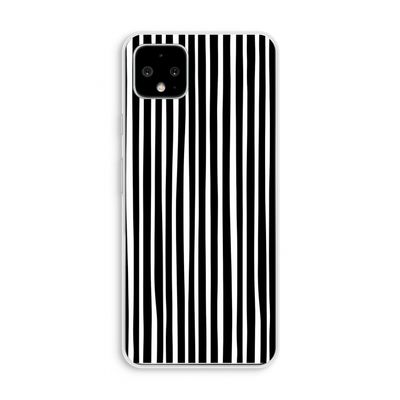 Stripes: Pixel 4 XL Transparant Hoesje