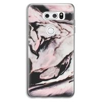 Roze stroom: LG V30 Transparant Hoesje