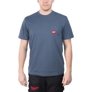 Milwaukee WT SS BLU XXL T-shirt Work short sleeve blue XXL - 4932493017