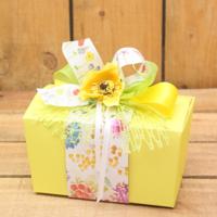 Bonbon doosjes - Chocolade doosje - Pastel Geel Laag Comlpeet Goedemorgen - 24 stuks