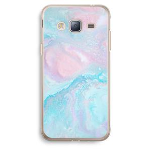 Fantasie pastel: Samsung Galaxy J3 (2016) Transparant Hoesje