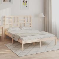 Bedframe massief hout 140x190 cm