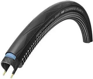 Buitenband Schwalbe Durano Plus SmartGuard vouwband 28 x1.00" / 25-622 mm - zwart met reflectie