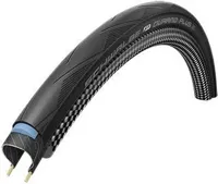 Buitenband Schwalbe Durano Plus SmartGuard vouwband 28 x1.00" / 25-622 mm - zwart met reflectie