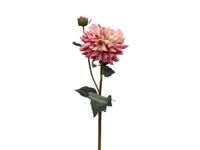 Kunstbloem dahlia 61 cm, lichtpaars - Buitengewoon de boet