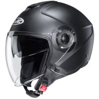HJC i40N, Jethelm of scooter helm, Mat zwart - thumbnail