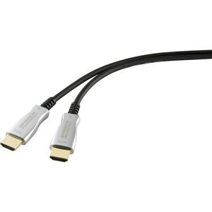 SpeaKa Professional SP-9019356 HDMI-kabel HDMI Aansluitkabel HDMI-A-stekker, HDMI-A-stekker 50.00 m Zwart Afgeschermd