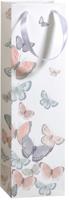 Geschenkzak Tender Butterflies, voor fles, 36 x 10 x 10 cm