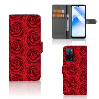 OPPO A16/A16s/A54s Hoesje Red Roses OPPO A16/A16s/A54s Hoesje Red Roses