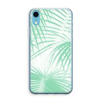 Palmbladeren: iPhone XR Transparant Hoesje Palmbladeren: iPhone XR Transparant Hoesje