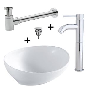 Waskompack Barco Keramiek 40x33x14.5 cm Chroom