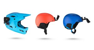 GoPro Helmet Front + Side Mount Cameramontage