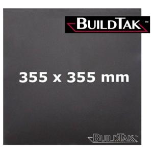 BUILDTAK Printbedcoating Original 3D Printing Surface - Black 355 x 355 mm BT355X355