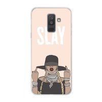 Slay All Day: Samsung Galaxy A6 Plus (2018) Transparant Hoesje