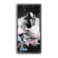 Camouflage de sommeil: Sony Xperia XZ2 Transparant Hoesje
