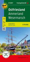 Wegenkaart - landkaart EF0017 Ostfriesland, Ammerland, Wesermarsch | Freytag & Berndt