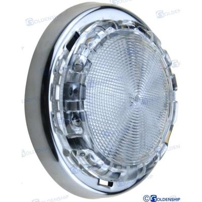Luces interiores y de cortesía GS10206 - PLAFON INTERIOR INOX/PC D.75