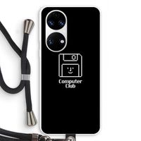 Hello: Huawei P50 Transparant Hoesje met koord