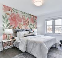 Papier peint panoramische bloemen fototapet