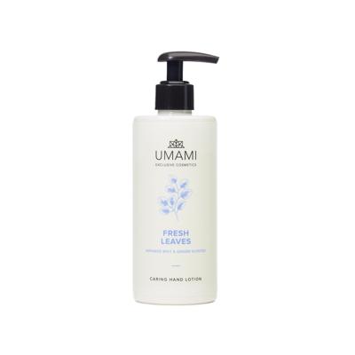 Umami Exclusive Cosmetics Fresh Leaves Caring Hand Lotion Japanese Mint & Ginger 300ml