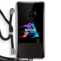 Abstract Spectrum: Xiaomi Mi Mix 2 Transparant Hoesje met koord