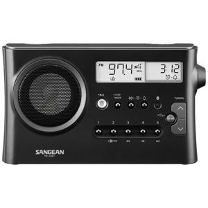Sangean PR-D4 BT Radio VHF (FM), Middengolf, AM, FM Bluetooth Metallic-grijs (mat)