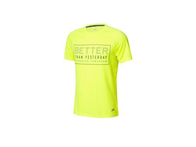 CRIVIT Heren sportshirt (Geel, L)