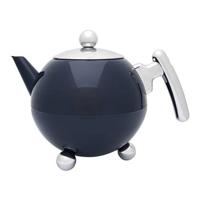 Bredemeijer Duet Bella Ronde Theepot 1,2 L - Oxford Blue - thumbnail