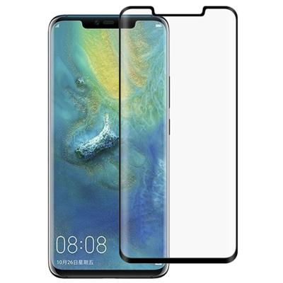 Rand lijm 3D gebogen rand volledig scherm gehard glas film voor Huawei P30 Pro (zwart)