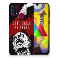 Samsung Galaxy M31 Silicone-hoesje Zombie Blood - thumbnail