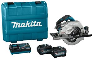 Makita HS009GT201 40 V Max Cirkelzaag 235 mm | 2x 5,0 Ah accu - HS009GT201