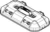 GIVI DLM36 Monokey Bovenschaal, Onderschaal & deksel voor koffers op de moto, Aluminium Links