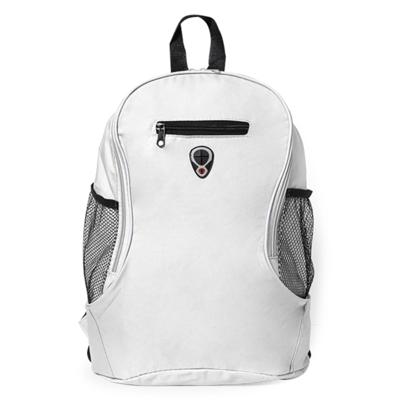 Rugzak - wit - 21.5 liter - backpack met flessenhouder - schooltas - 40 cm Rugzak - wit - 21.5 liter - backpack met flessenhouder - schooltas - 40 cm