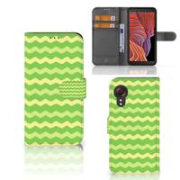 Samsung Galaxy Xcover 5 | Telefoon Hoesje | Waves Green