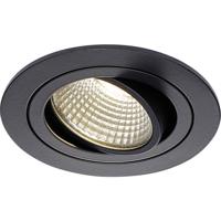 SLV 113900 New Tria LED-inbouwlamp LED LED vast ingebouwd 6 W Zwart (mat) - thumbnail