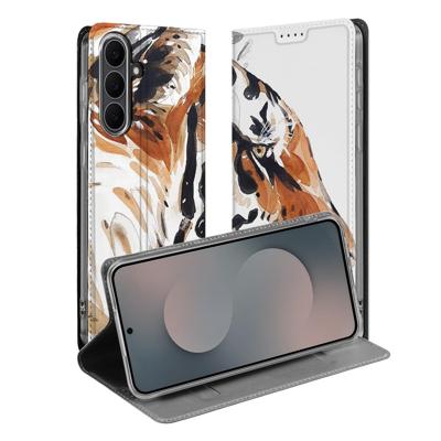Smart Cover Hoesje Samsung Galaxy S25FE Tiger